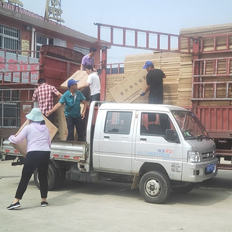 中标产品发货与入户图片