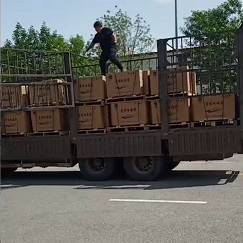 中标产品发货与入户图片