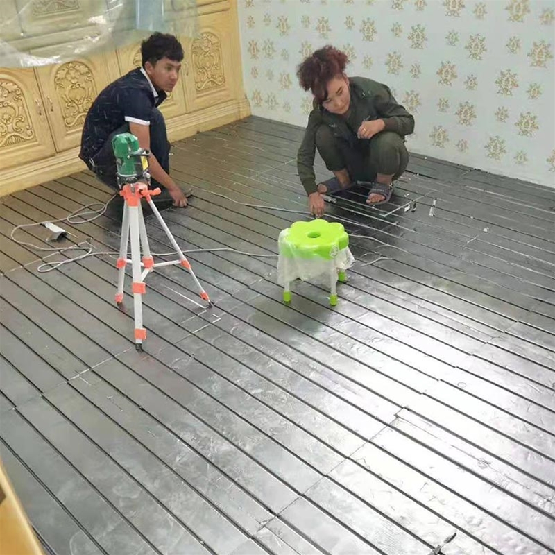 碳纤维模块电地暖施工